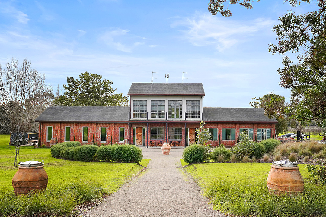 Trofeo Estate winery building 